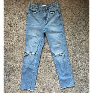 Good American "Always Fit" Classic Slim Straight